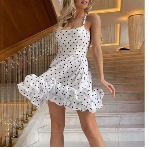 Toleet 2000s fashion Fashion Sling Swing Dress