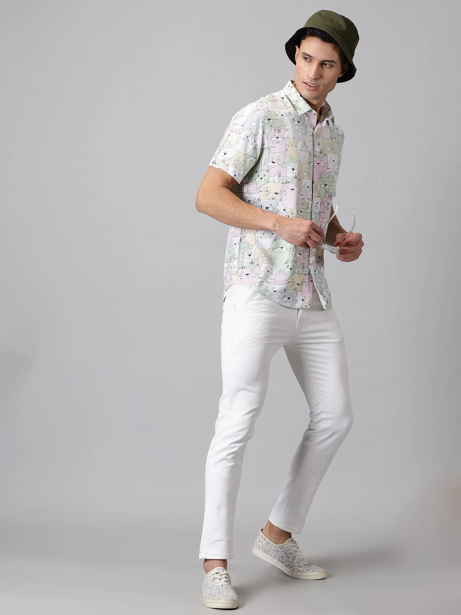 ToonFrenzy Half-Sleeve Casual Shirt