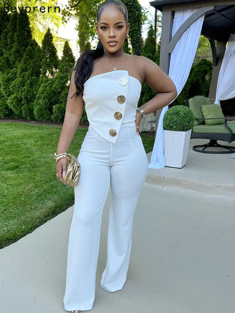 Trendy Elegant Off The Shoulder Fitted Jumpsuit
