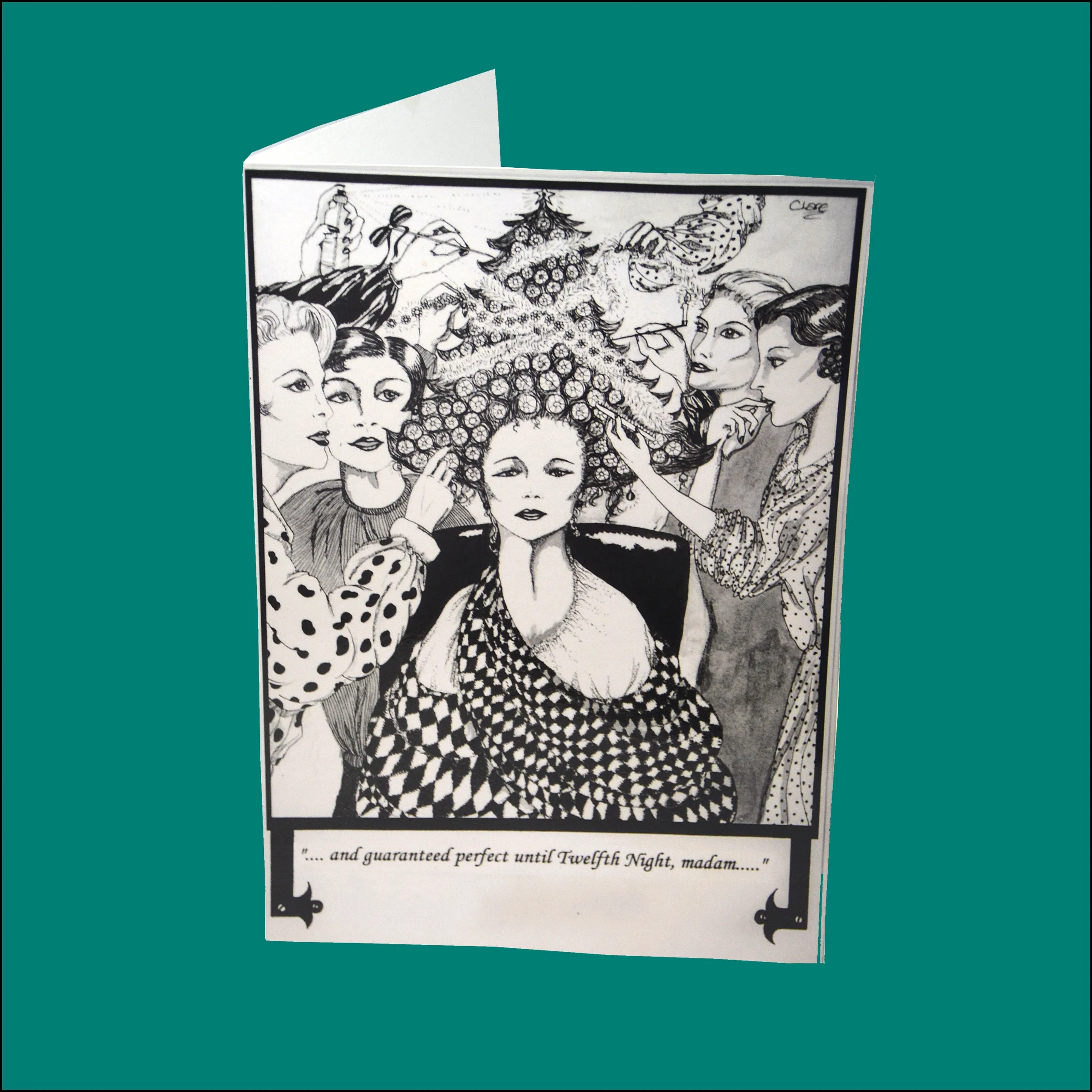 Twelve Days of Christmas Card