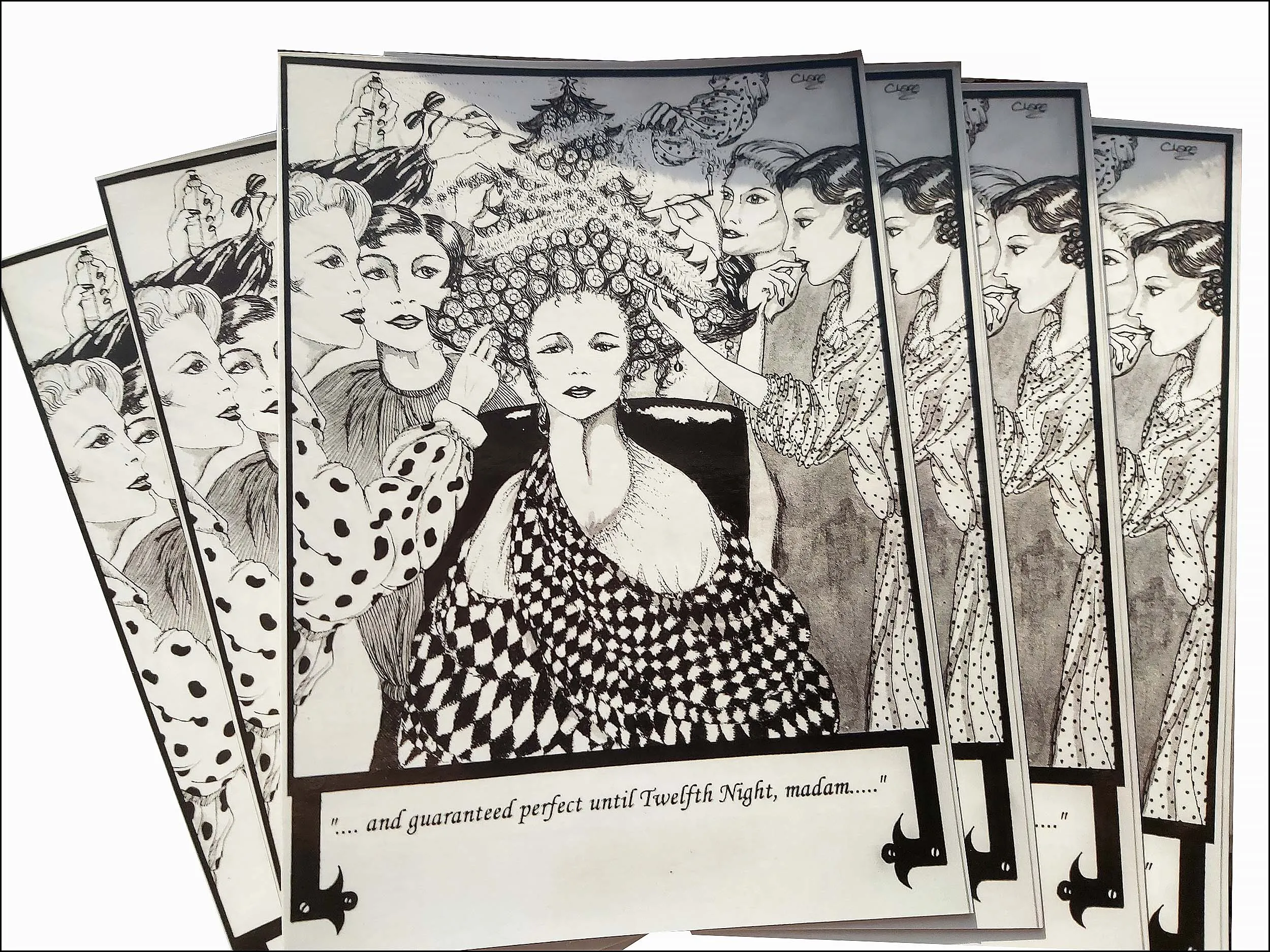 Twelve Days of Christmas Card