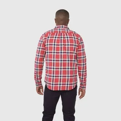 United By Blue Men's Button Up Flannel Shirt Long Sleeve Basic Front Pocket