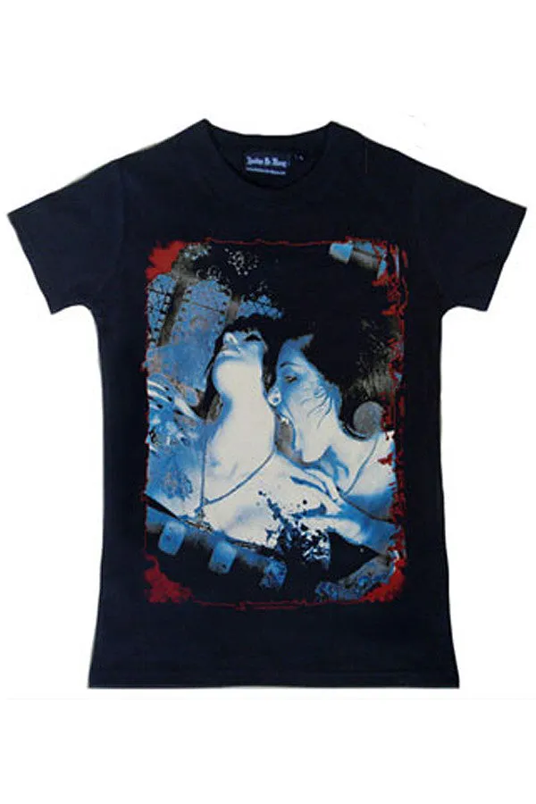 Vampire Dawn Womens T-shirt