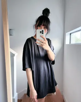 Vernon Oversized Tee, Black