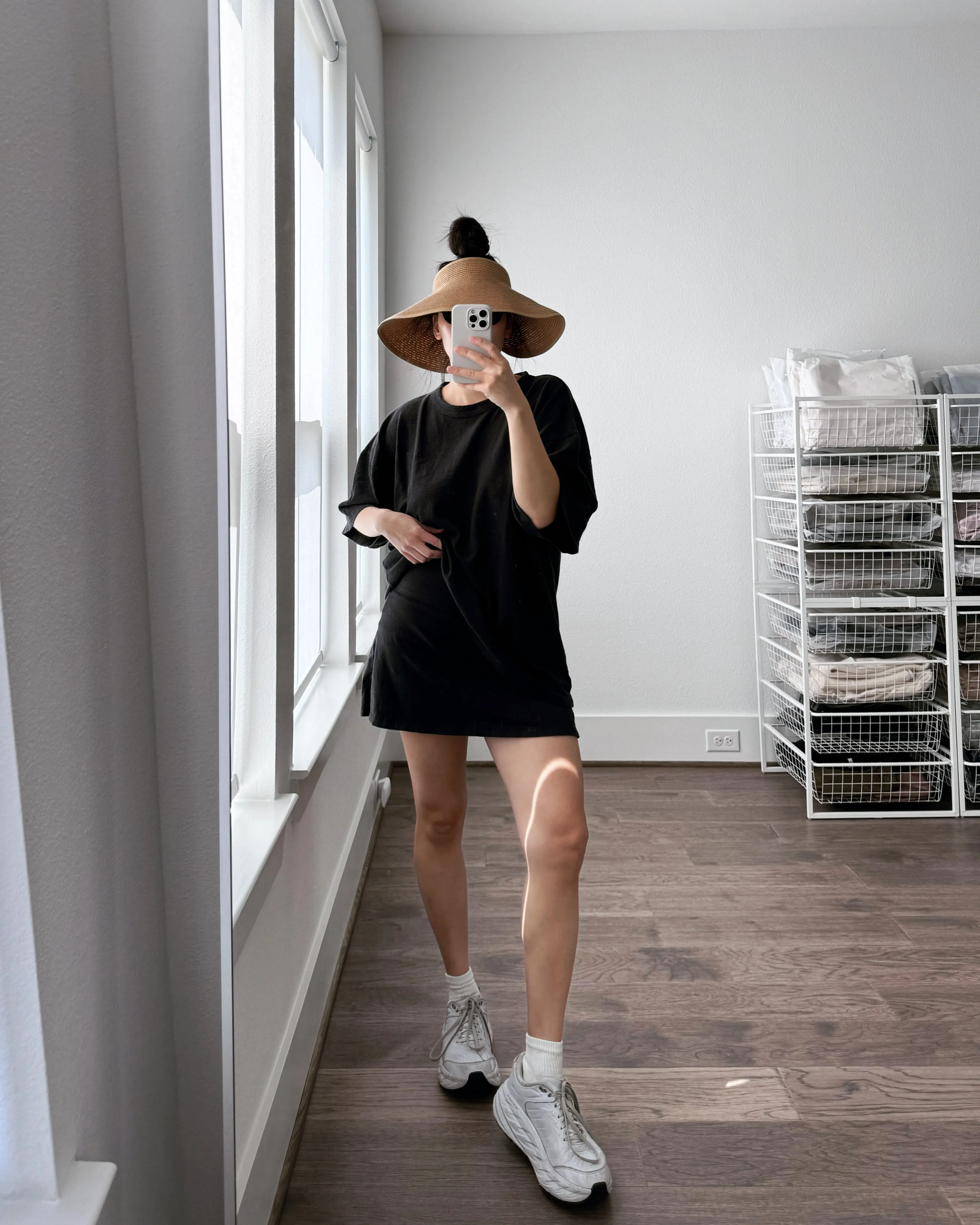Vernon Oversized Tee, Black