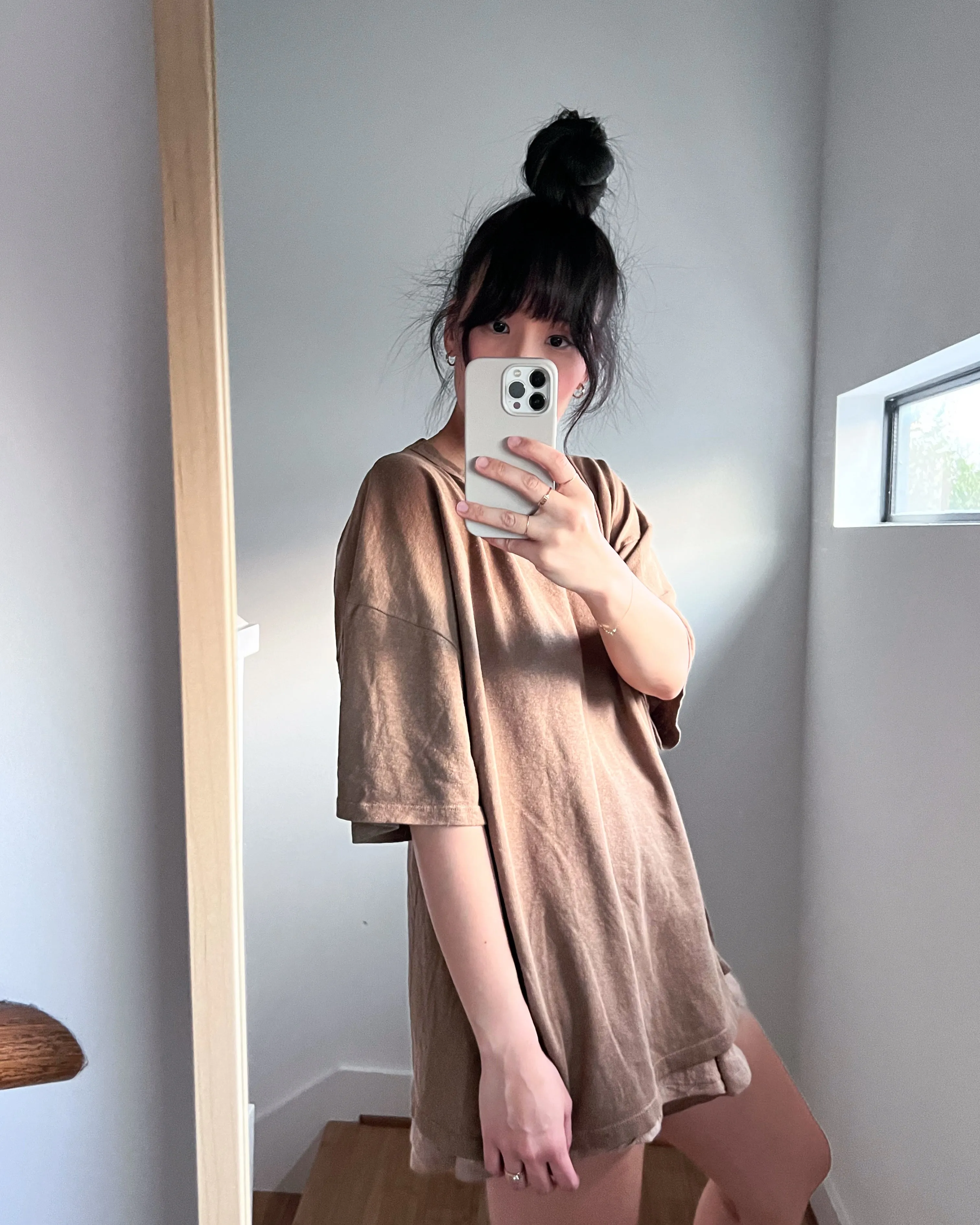 Vernon Oversized Tee, Coyote