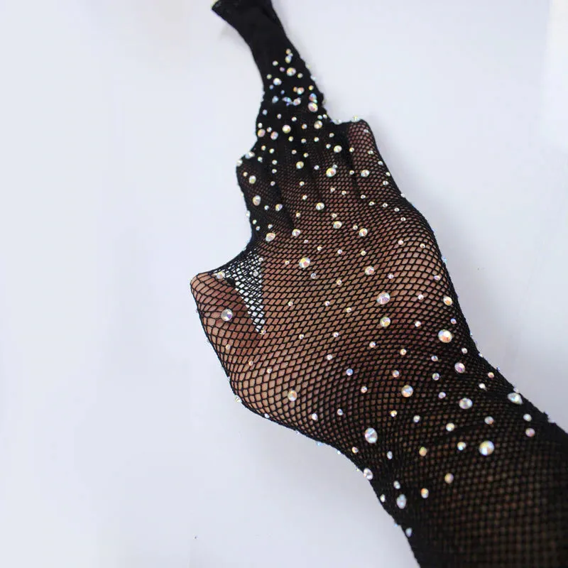 Women's Fishnet Pattern Jacquard Stockings